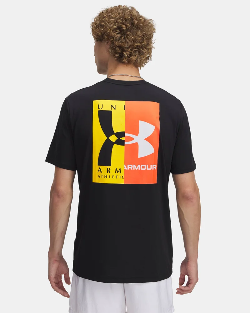 اندر ارمر تيشيرت رجالي بشعار إيفول